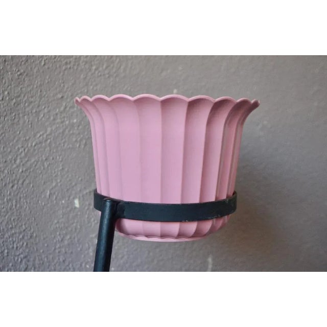 Metal Modernist Tripod Plant Holder, 1950s For Sale - Image 7 of 8
