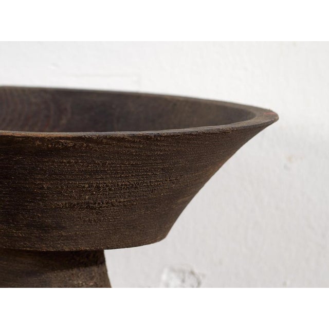 Antique Chinese Wooden Bowl For Sale - Image 4 of 5