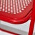 Red Metal Foldable Chair, 1980s For Sale - Image 8 of 16