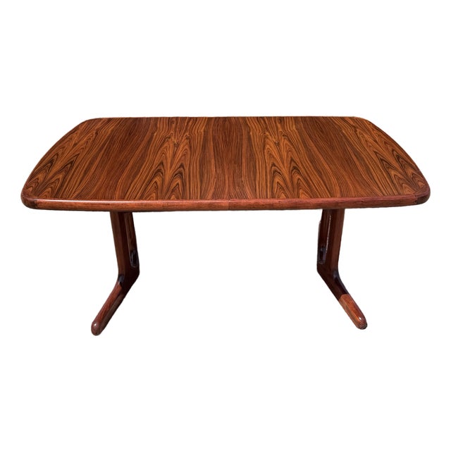 1960s Danish Rosewood Dining Table For Sale
