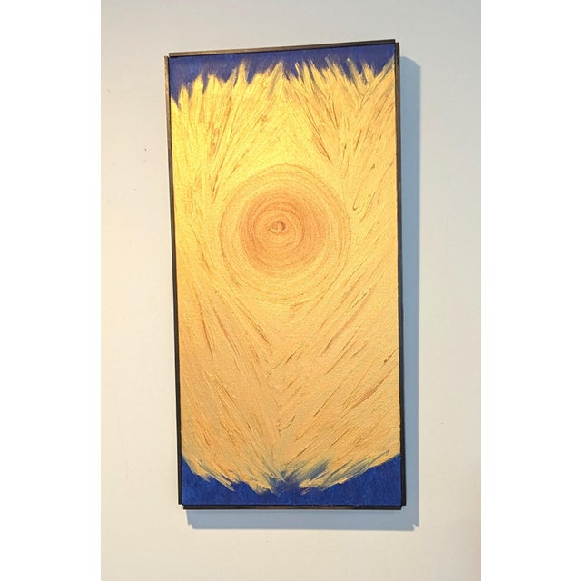 Abstract "Foray Into Space #24" Original Oil Painting by John Carnright For Sale - Image 3 of 3