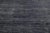 Textile Handmade Contemporary Solid Gabbeh Style Wool Rug in Gray-Charcoal Color For Sale - Image 7 of 9