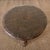 Vintage Reclaimed Pine Side Table 17.5″ – Walnut For Sale - Image 9 of 9