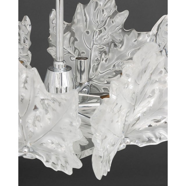 Lalique Champs-Elysees Chandelier For Sale - Image 14 of 16