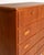 Scandinavian Teak Chest of Drawers with Oak Details, 1960s For Sale - Image 4 of 9