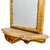 Wood Mid-Century Italian Giltwood Pier Mirror With Integrated Console Shelf For Sale - Image 7 of 10