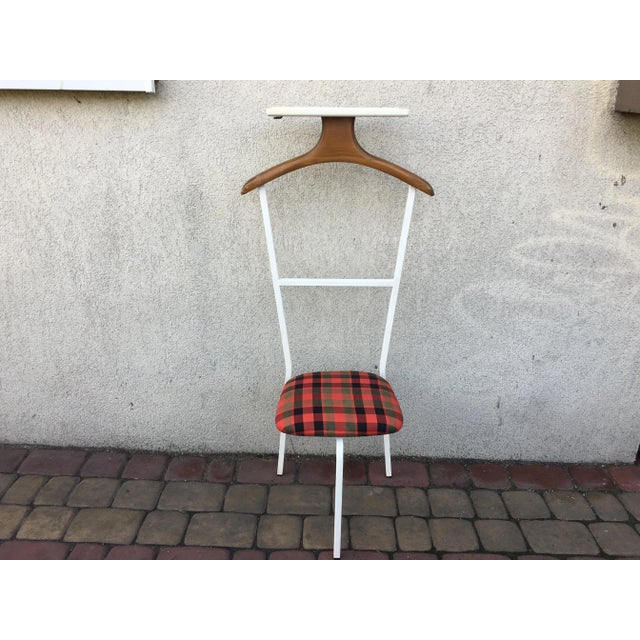 Valet Stand with Seat, 1950s For Sale - Image 4 of 18