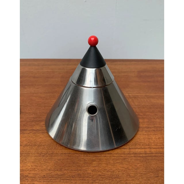 Japanese Postmodern Stainless Steel Kettle, Set of 2 For Sale - Image 9 of 18