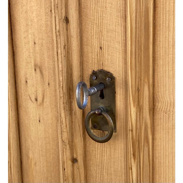 Pine Two Door Marble Top Dresser Base For Sale In Baltimore - Image 6 of 16