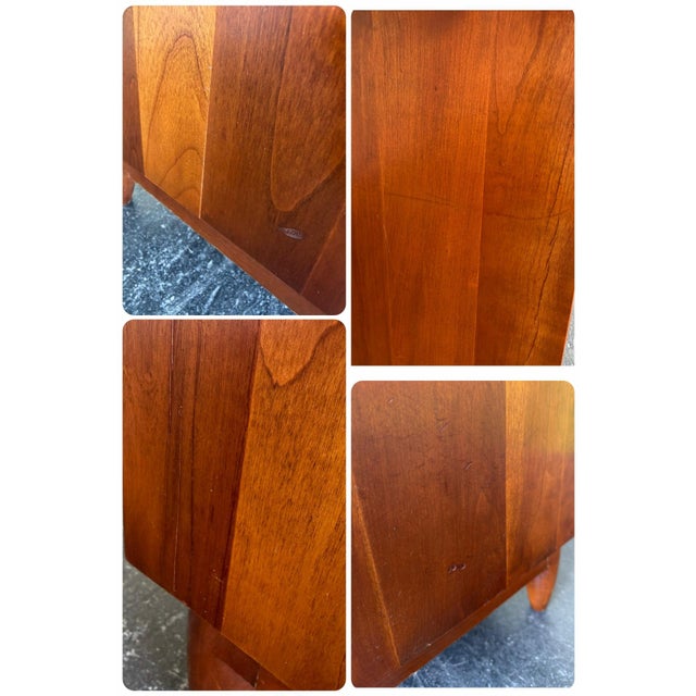 Mid Century Willett Solid Cherrywood 12 Drawer Dresser For Sale - Image 12 of 12