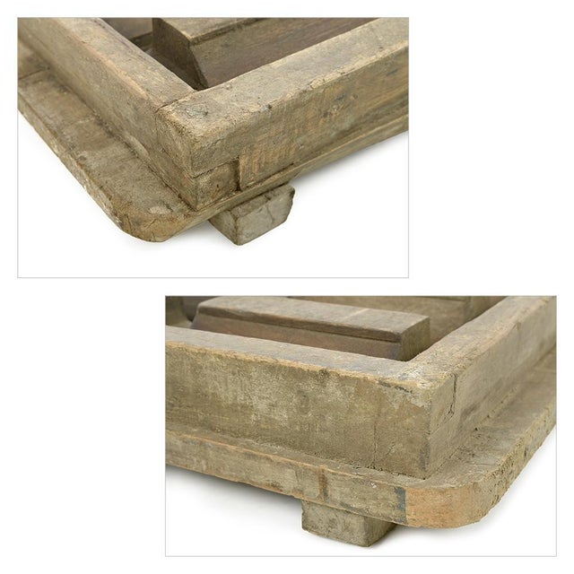 Indian Solid Wood Wall Printing Stamp For Sale - Image 4 of 6