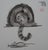 Laszlo Tibay, Le chat et la souris, Ink & Wash Drawing For Sale - Image 6 of 6