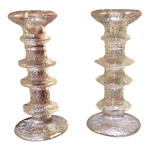 Pair of Vintage Iittala Candleholders