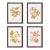 Autumnal Fruit Prints, Set Of 4 For Sale