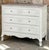 French Provincial Antique Country French Painted Three-Drawer Commode ~ Chest of Drawers For Sale - Image 3 of 18