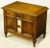 Traditional Romweber Figured Walnut & Travertine Regency Night Stand. For Sale - Image 3 of 11