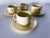 1930s 1930's Midcentury w.s George China Teacups, Saucers & Creamer 7 Pieces Tea Set For Sale - Image 5 of 5