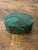 Vintage Faux Malachite Hand Painted Paper Mache Box, Lacquered For Sale In Miami - Image 6 of 6