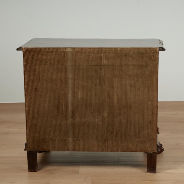 Antique Dutch Burled Wood Commode or Chest For Sale - Image 16 of 17
