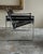 1970s Wassily Armchairs in Black Leather by Marcel Breuer for Gavina, 1970s, Set of 2 For Sale - Image 5 of 15