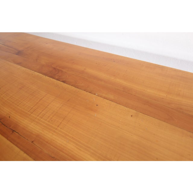 Vintage Cherrywood Dining Table For Sale - Image 17 of 18