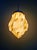 Art Deco Pendant Light in Marbled Opaline Glass from Scailmont Glassworks, Belgium, 1920s. For Sale - Image 4 of 12