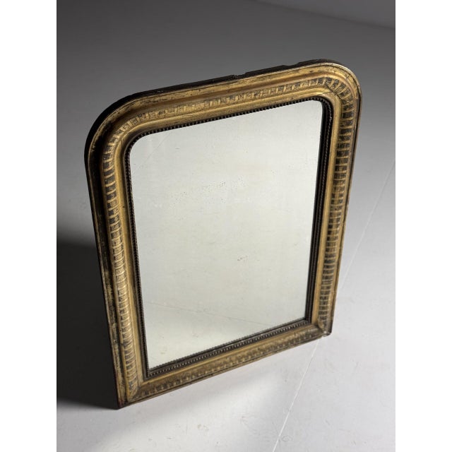 Louis Philippe Gilded Mirror, 19th Century For Sale - Image 6 of 16