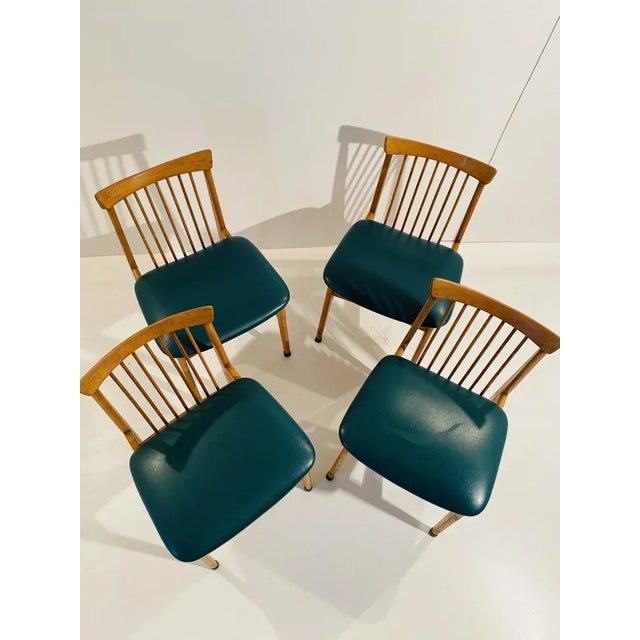 Dining Chairs, Italy, 1960s, Set of 4 For Sale - Image 6 of 12