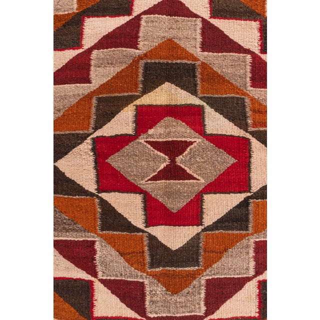 Vintage Navajo Style Rug 4ft 6in X 8ft For Sale - Image 10 of 10