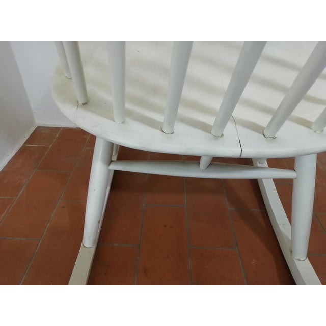 Asko Mademoiselle Rocking Chair by Ilmari Tapiovaara For Sale - Image 4 of 18