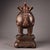 Antique Bronze Guardian Lion Censer – 11.8" Foo Dog Incense Burner on Pedestal For Sale - Image 4 of 7