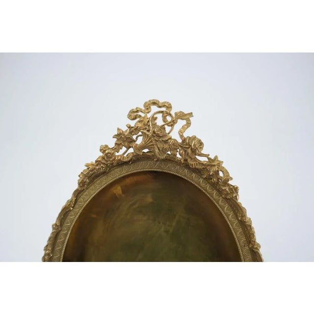 Antique Gilded Brass Photo Frame, in Very Good conditions. Designed 1890 to 1919