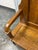 Antique Oak Hall Tree/Entry Bench For Sale - Image 10 of 12