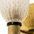Metal Italian Murano Glass Wall Sconces with Gold Dust Inclusions and Brass, 2000s, Set of 2 For Sale - Image 7 of 9