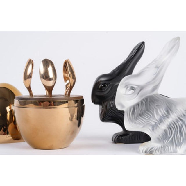 Mood Rose Gold Coffee Spoons from Christofle, 2010s, Set of 6 For Sale - Image 11 of 14