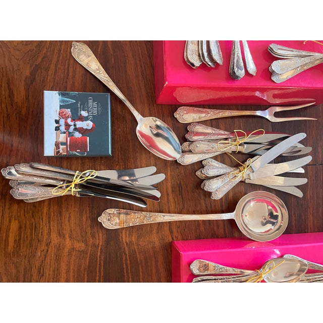 Silver 800 Cutlery, 1890s, Set of 89 For Sale - Image 5 of 11