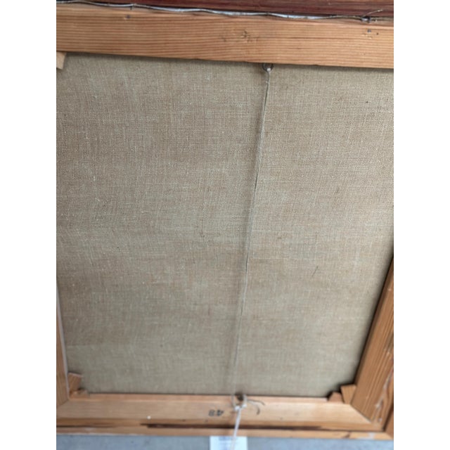 Hilmer Bengtsson, Southern Village, 1960s, Oil on Canvas, Framed For Sale - Image 15 of 18