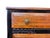 Vintage Black & Oak Carved Three-Drawer Chests For Sale - Image 4 of 7