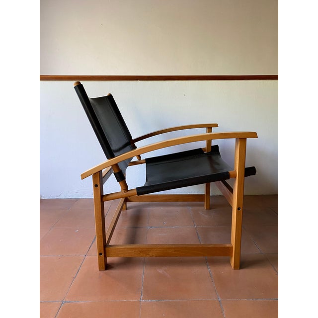 Safari Chair from Hyllinge, Denmark, 1970s For Sale - Image 6 of 11