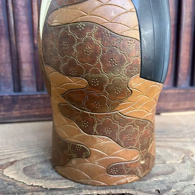 1960s Vintage Sosaku Kokeshi by Yoshida Takashi, Japan, 1960s For Sale - Image 5 of 12