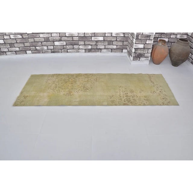 Handmade wool carpet in Turkish Anatolia , Vintage Oushak Rug,Turkish Vintage Anatolian Rug, Handmade wool Rug . One Of...
