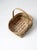 Wood Vintage Handmade Gathering Basket For Sale - Image 7 of 13