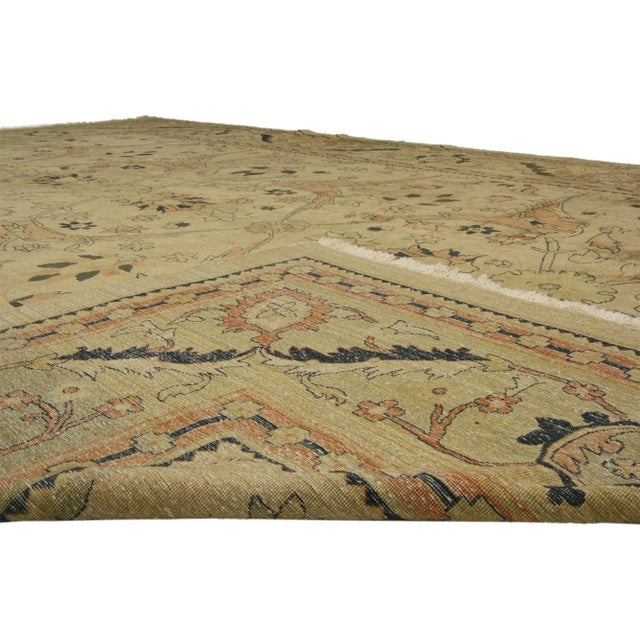 Vintage Persian Mahal Rug - 13'00 x 18'03 For Sale In Dallas - Image 6 of 6