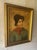 Antique Italian School Oil Portrait of Smoking Boy, Signed, 19th C For Sale - Image 4 of 8