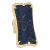 Mid 20th Century Huge Lapis Lazuli Ring Vintage 18k Yellow Gold Cocktail size 5 For Sale