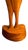 1960s Mid Century Danish Modern Teak Hand Carved Double Bird Sculpture For Sale In Tampa - Image 6 of 7