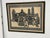 Wood Arne Wolf Church in Fortin, Mexico Framed Wood Block Print, Circa 1962 For Sale - Image 7 of 11