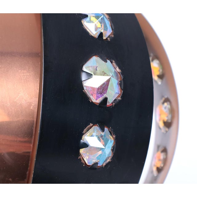 Black Copper Pendant Lamp by Werner Schou for Coronell, 1960s For Sale - Image 8 of 11