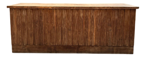 Art Deco Solid Oak Counter