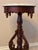 Wood Antique Victorian Style Marble Top Accent Table For Sale - Image 7 of 7